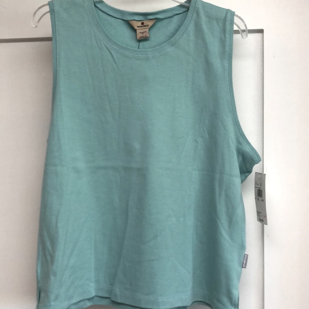 Woolrich Aqua Scoop Neck Tank Top
